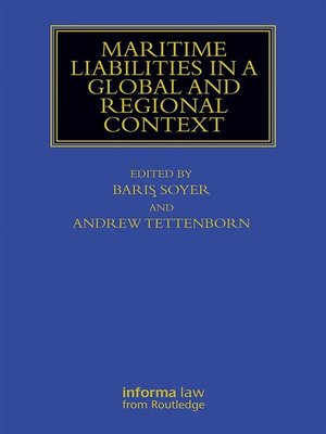 cover image of Maritime Liabilities in a Global and Regional Context